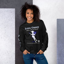 Load image into Gallery viewer, extra classy nb Unisex Sweatshirt