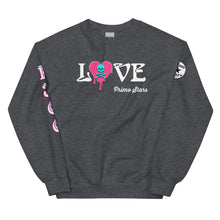 Load image into Gallery viewer, Love Skull Heart Drips PLB Unisex Sweatshirt
