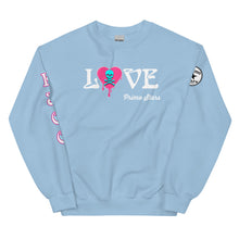 Load image into Gallery viewer, Love Skull Heart Drips PLB Unisex Sweatshirt