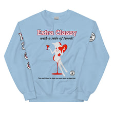 Load image into Gallery viewer, extra classy rw Unisex Sweatshirt