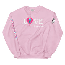 Load image into Gallery viewer, Love Skull Heart Drips PLB Unisex Sweatshirt