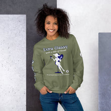 Load image into Gallery viewer, extra classy nb Unisex Sweatshirt