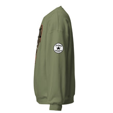 Load image into Gallery viewer, Camo Red SkullHeart Drips Unisex Sweatshirt