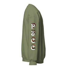 Load image into Gallery viewer, Camo Red SkullHeart Drips C Unisex Sweatshirt