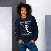 Load image into Gallery viewer, extra classy nb Unisex Sweatshirt