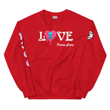Load image into Gallery viewer, Love Skull Heart Drips PLB Unisex Sweatshirt