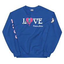 Load image into Gallery viewer, Love Skull Heart Drips PLB Unisex Sweatshirt