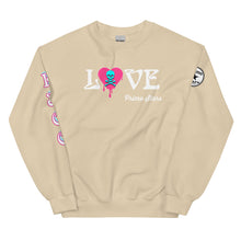 Load image into Gallery viewer, Love Skull Heart Drips PLB Unisex Sweatshirt