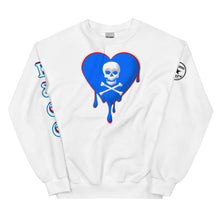 Load image into Gallery viewer, Skull Heart Drips RBR Unisex Sweatshirt