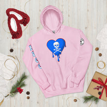 Load image into Gallery viewer, Skull Heart Drips RBR Unisex Hoodie