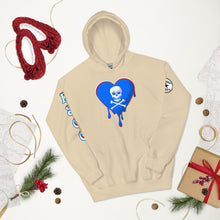Load image into Gallery viewer, Skull Heart Drips RBR Unisex Hoodie