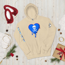 Load image into Gallery viewer, Skull Heart Drips RBR Unisex Hoodie