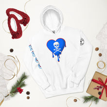 Load image into Gallery viewer, Skull Heart Drips RBR Unisex Hoodie