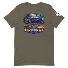Load image into Gallery viewer, Primo Stars Bike Fest Unisex t-shirt