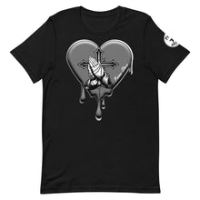 Load image into Gallery viewer, Prayer Hands Heart Drips Unisex t-shirt