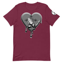 Load image into Gallery viewer, Prayer Hands Heart Drips Unisex t-shirt