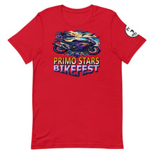 Load image into Gallery viewer, Primo Stars Bike Fest Unisex t-shirt