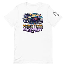 Load image into Gallery viewer, Primo Stars Bike Fest Unisex t-shirt
