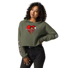 Load image into Gallery viewer, Betty Boop VPS Crop Hoodie