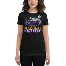 Load image into Gallery viewer, Primo Stars Bike Fest Women's short sleeve t-shirt