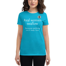Load image into Gallery viewer, Real Women Swallow Women's short sleeve t-shirt