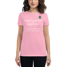 Load image into Gallery viewer, Real Women Swallow Women's short sleeve t-shirt