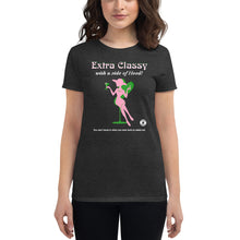 Load image into Gallery viewer, extra classy pg Women's short sleeve t-shirt