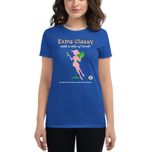 Load image into Gallery viewer, extra classy pg Women's short sleeve t-shirt