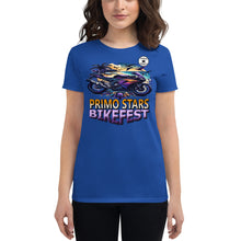 Load image into Gallery viewer, Primo Stars Bike Fest Women's short sleeve t-shirt