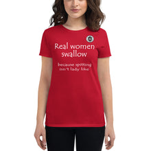 Load image into Gallery viewer, Real Women Swallow Women's short sleeve t-shirt