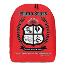 Load image into Gallery viewer, Primo Stars Crest Minimalist Backpack
