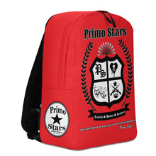 Load image into Gallery viewer, Primo Stars Crest Minimalist Backpack