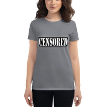 Load image into Gallery viewer, Censored Women's short sleeve t-shirt