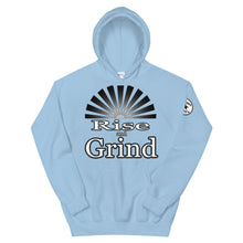 Load image into Gallery viewer, Rise and Grind Unisex Hoodie