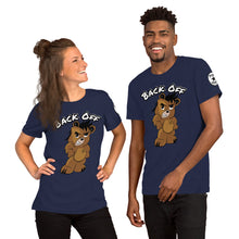 Load image into Gallery viewer, Back Off Logo Bear Short-Sleeve Unisex T-Shirt