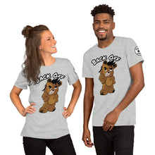 Load image into Gallery viewer, Back Off Logo Bear Short-Sleeve Unisex T-Shirt