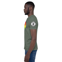 Load image into Gallery viewer, BLM Fist Pride Heart Short-Sleeve Unisex T-Shirt
