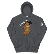 Load image into Gallery viewer, Savage Logo Bear Unisex Hoodie
