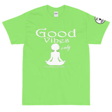 Load image into Gallery viewer, Good Vibes Only Yoga WL Short Sleeve T-Shirt