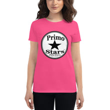 Load image into Gallery viewer, Women's Primo Stars Large Logo women's short sleeve t-shirt