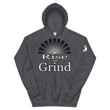 Load image into Gallery viewer, Rise and Grind Unisex Hoodie