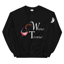 Load image into Gallery viewer, Wine Time WL Unisex Sweatshirt