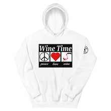 Load image into Gallery viewer, WIne time plw Unisex Hoodie