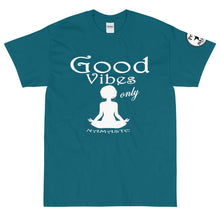 Load image into Gallery viewer, Good Vibes Only Yoga WL Short Sleeve T-Shirt