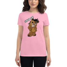 Load image into Gallery viewer, Women's Savage bear logo short sleeve t-shirt