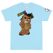 Load image into Gallery viewer, Savage Logo Bear Rainbow Short Sleeve T-Shirt