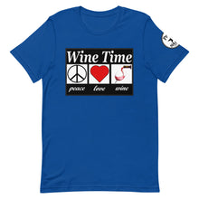 Load image into Gallery viewer, WIne time plw Short-Sleeve Unisex T-Shirt