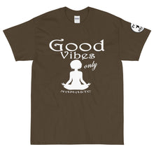 Load image into Gallery viewer, Good Vibes Only Yoga WL Short Sleeve T-Shirt