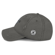 Load image into Gallery viewer, Savage broken heart gray Distressed Dad Hat