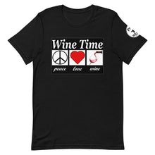 Load image into Gallery viewer, WIne time plw Short-Sleeve Unisex T-Shirt
